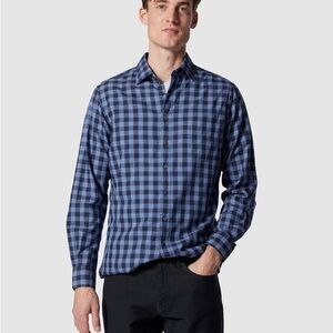 Rodd & Gunn Navy Plaid Casual Shirt